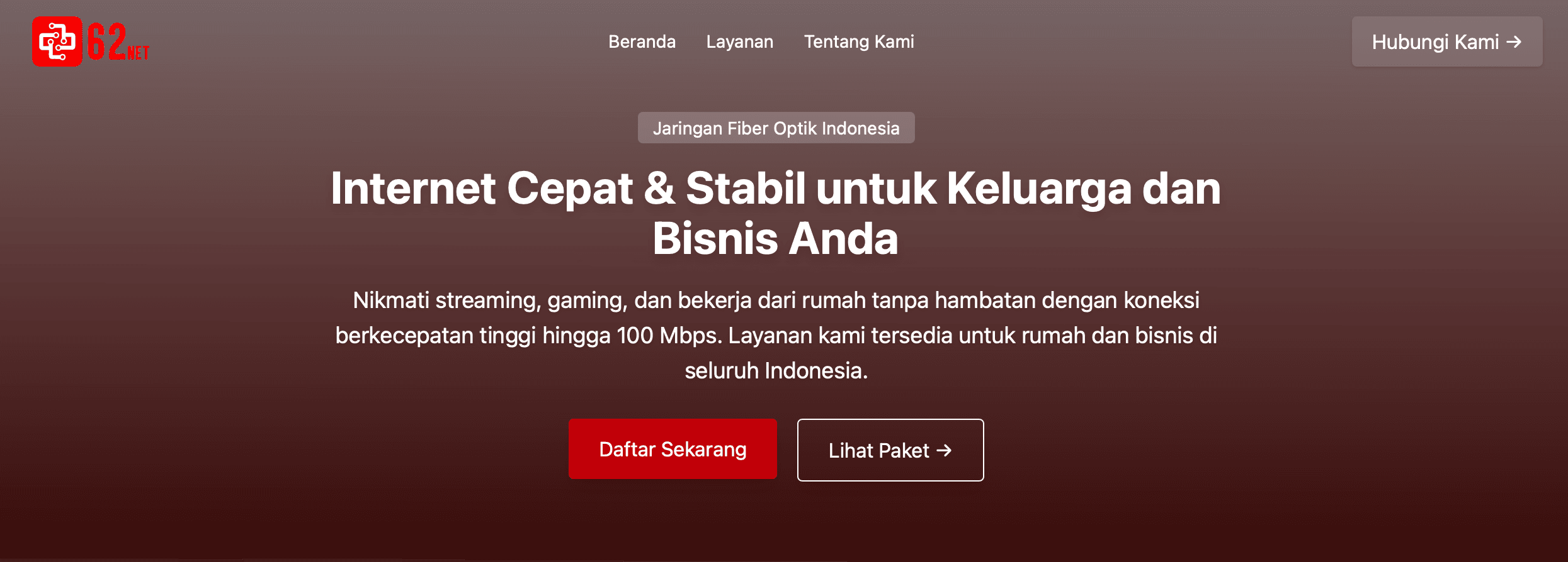 Plus62 Internet Service Provider detail 1